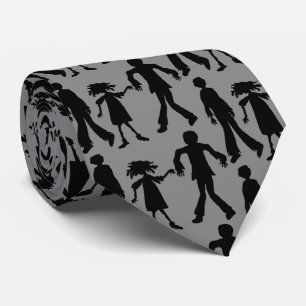 Zombies Halloween Walking Dead Tie Slips