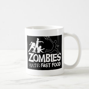 Zombies-Hat-Fasta-Mat-Svart Kaffemugg