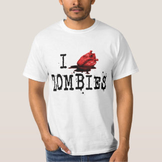 Zombies... i love t-shirt