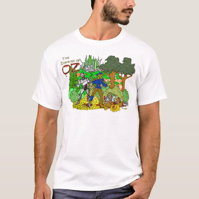 Zombies i OZ Tee Shirt (Framsida)