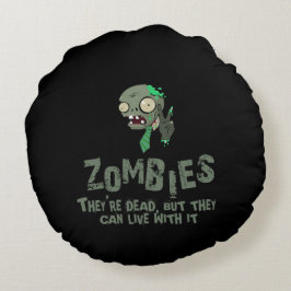 Zombies kan leva med det rund kudde