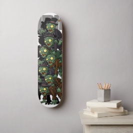 zombies mini skateboard bräda 18,5 cm