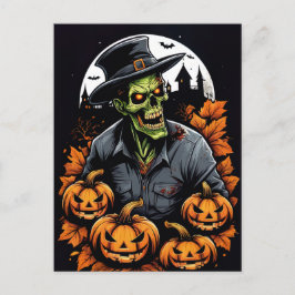 Zombie's Natt Ut Vykort