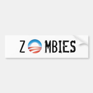 Zombies - Obama Zombies Bildekal