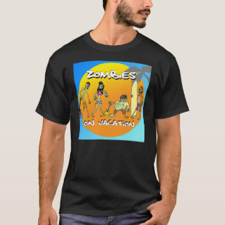 Zombies på semester tee