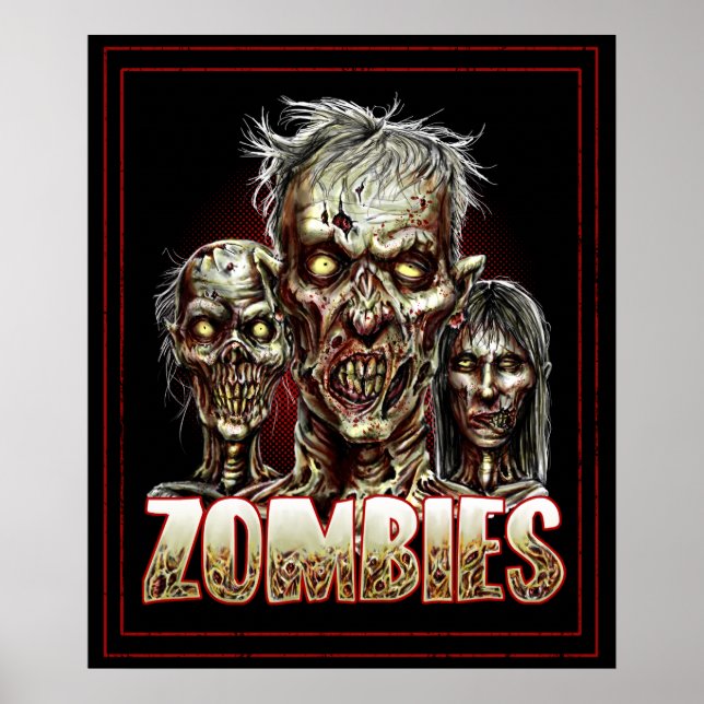Zombies Poster (Framsidan)