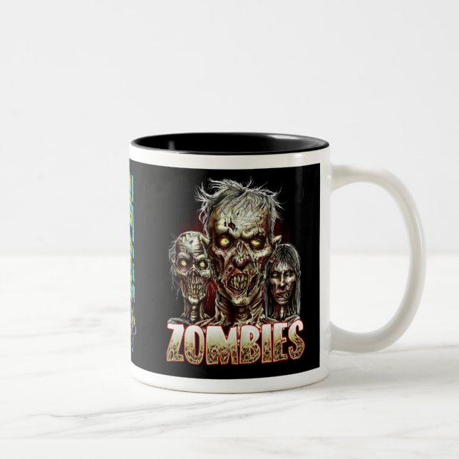 ZOMBIES! Två-Tonad MUGG (Höger)