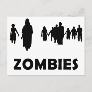 Zombies Vykort