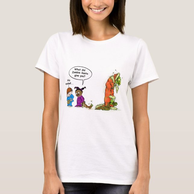 ZombieSanta t-skjorta Tee Shirt (Framsida)
