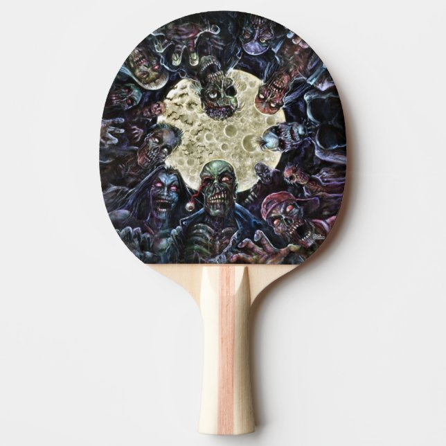 Zombiesattack (Zombiehorden) Pingisracket (Framsidan)