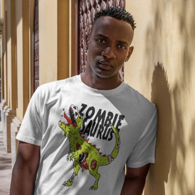 Zombiesaurus T Shirt Design (Skapare uppladdad)