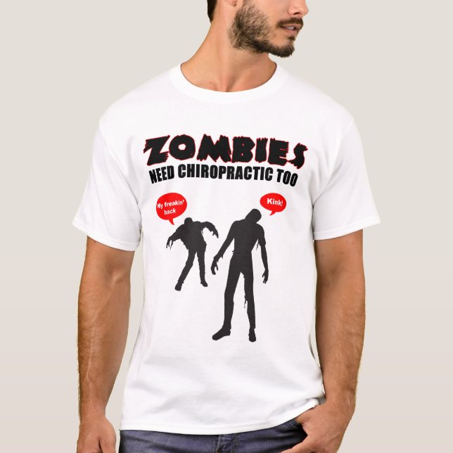 ZombiesbehovsChiropractic för Tröja (Framsida)