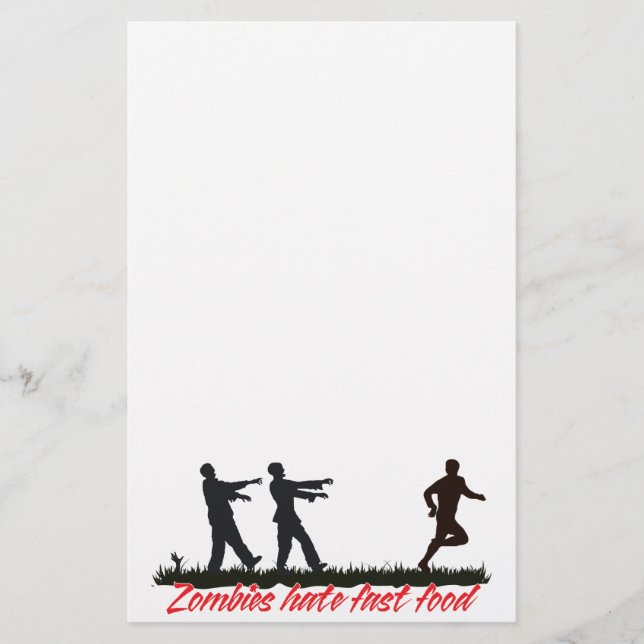 Zombieshatsnabbmat Brevpapper (Framsida)