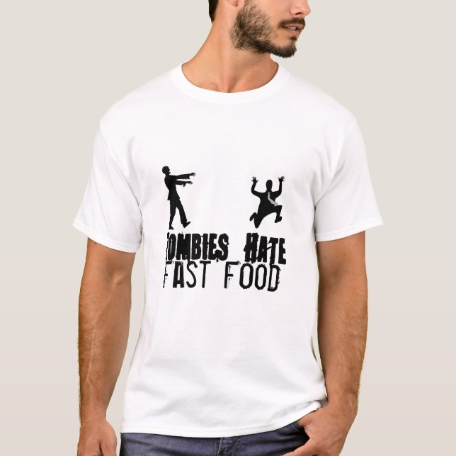 Zombieshatsnabbmat Tee Shirt (Framsida)