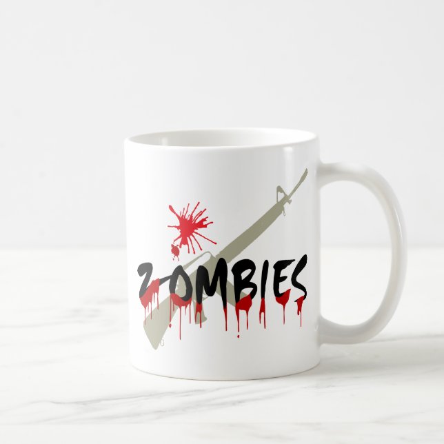 Zombiesjägare Kaffemugg (Höger)
