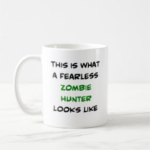 zombiesjägare, orädd kaffemugg