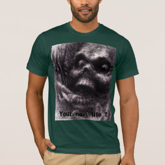 Zombieskalle, resning från den allvarliga tee shirt