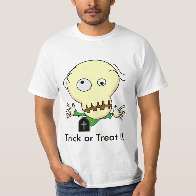 Zombieskjorta T Shirt (Framsida)