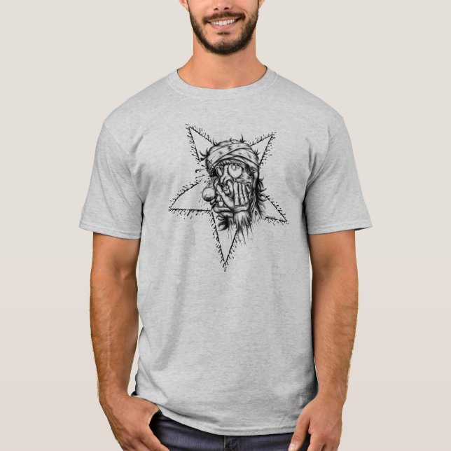 Zombiestjärna Tee (Framsida)