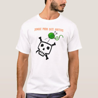 Zombiestudentbalen daterar Knitters Tee Shirt