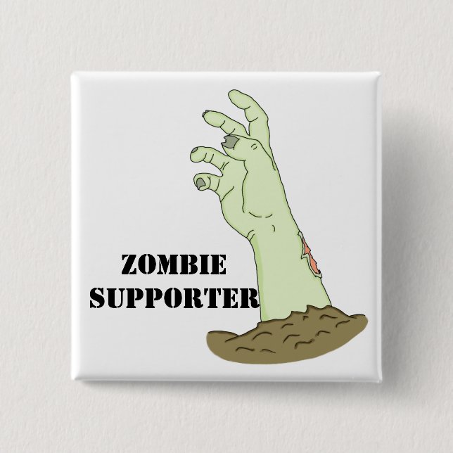 Zombiesupporter Knapp (Framsida)