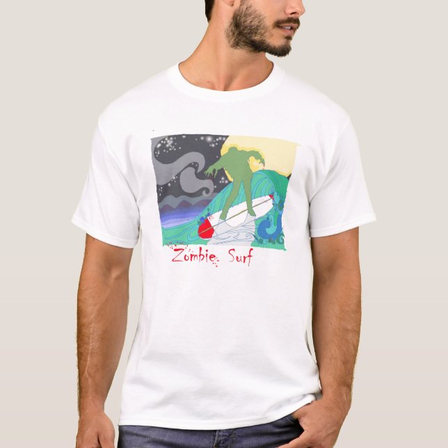 zombiesurfa tee shirt (Framsida)