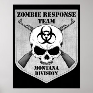 Zombiesvarslag: Montana uppdelning Poster