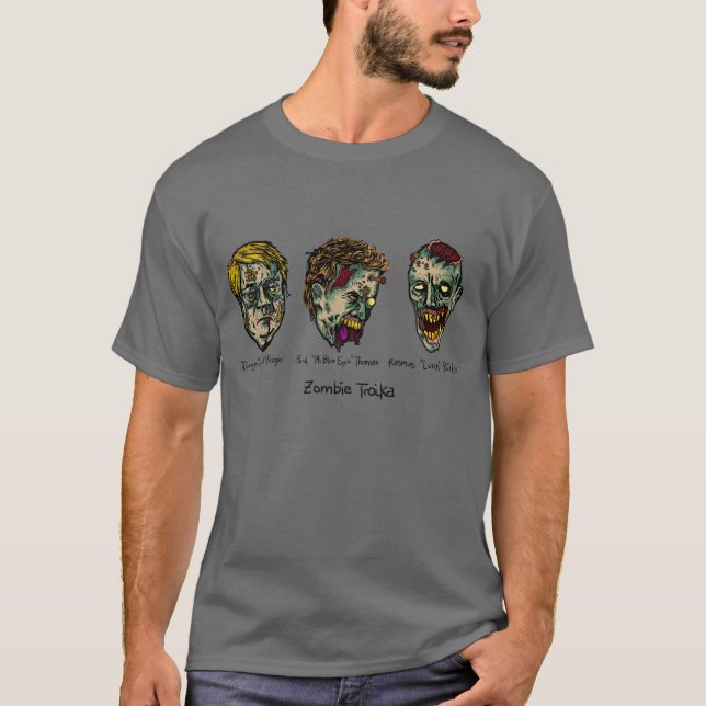 ZombietrojkaTrio T Shirt (Framsida)
