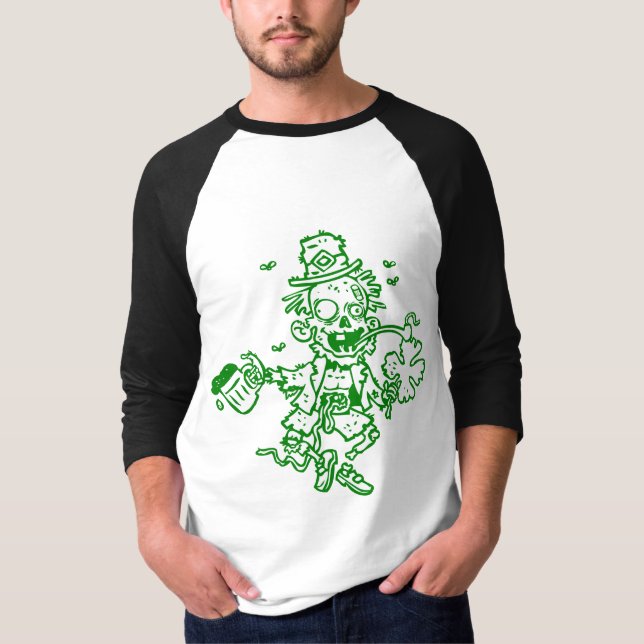 Zombietrollskjorta T-shirt (Framsida)