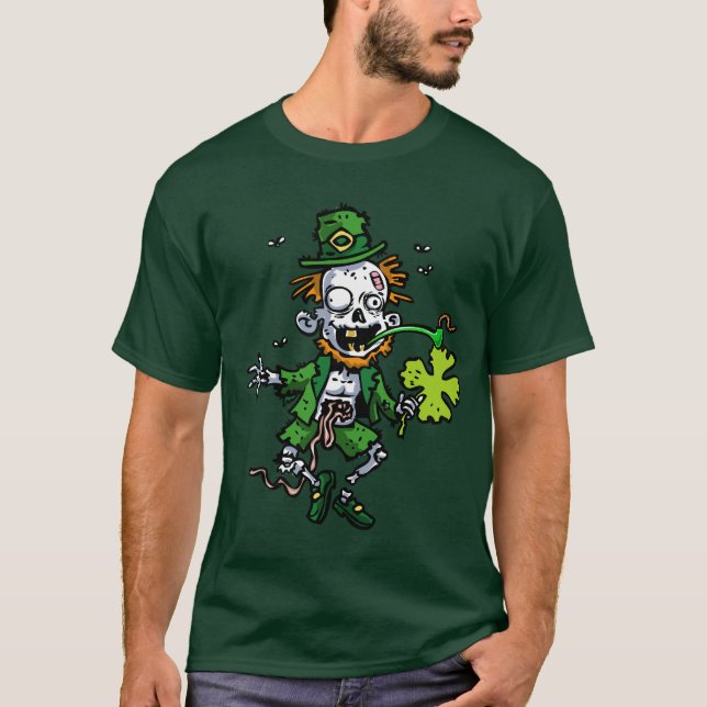 Zombietrollskjorta Tee Shirt (Framsida)