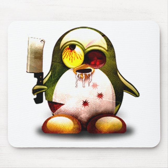 ZombieTux (Linuxtuxen) Musmatta (Framsidan)
