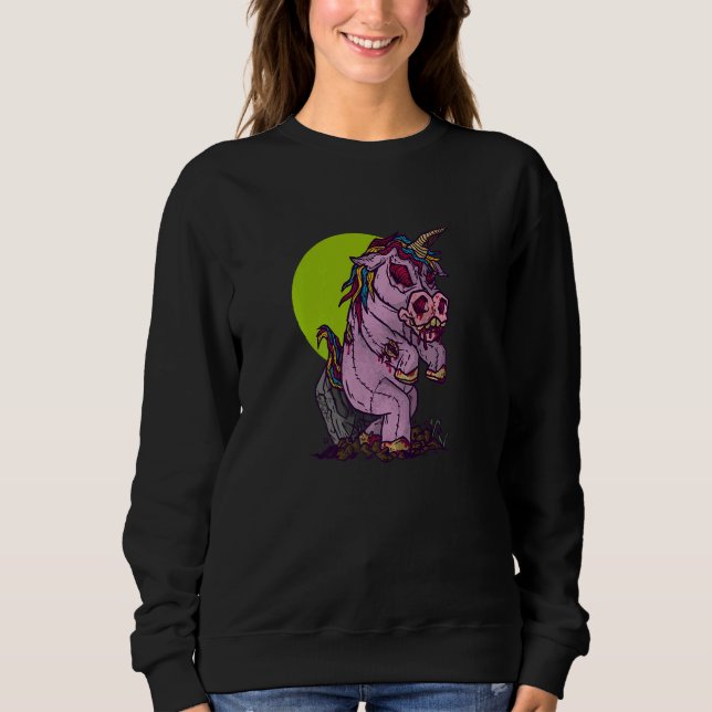 Zombieunicorn T Shirt (Framsida)