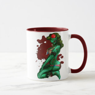 Zombieutvikningsbildmugg Mugg