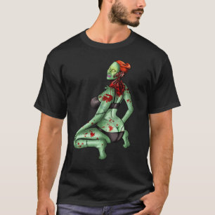 ZombieutvikningsbildT-tröja T Shirt