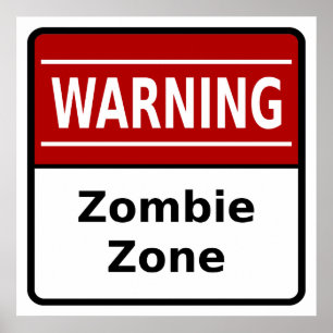Zombiezonaffisch Poster
