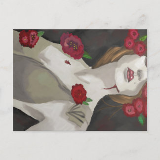 Zombified Beauty Vykort