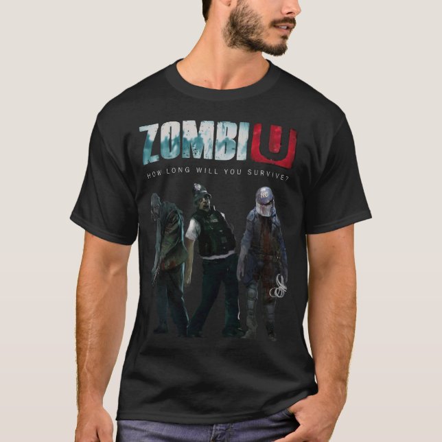 ZombiU Zombi the Infected  T Shirt (Framsida)