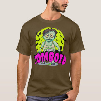 Zomboid Funny Boys Zombie Kid T Shirt