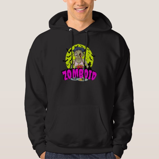 Zomboid pojken Zombie Kid Hoodie (Framsida)