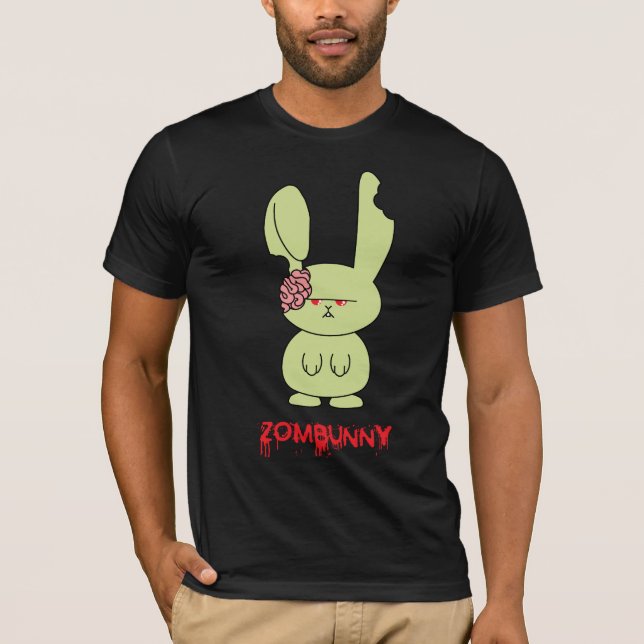 Zombunny T Shirt (Framsida)