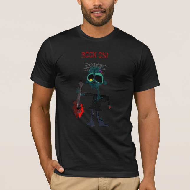 Zomby Rockstar T Shirt (Framsida)