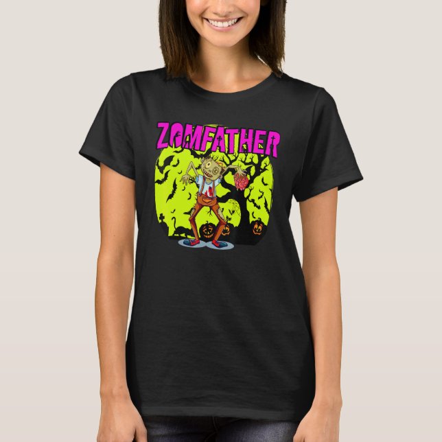 Zomfar  Zombie T Shirt (Framsida)