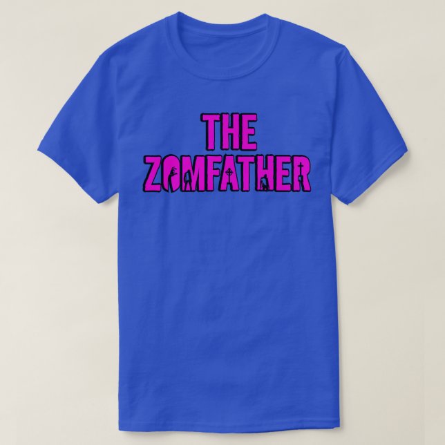 Zomfather Funny Zombie Premium T Shirt (Design framsida)
