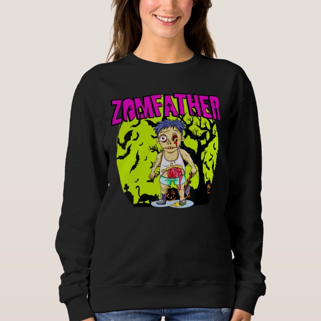 Zomfather Zombie 1 T Shirt (Framsida)