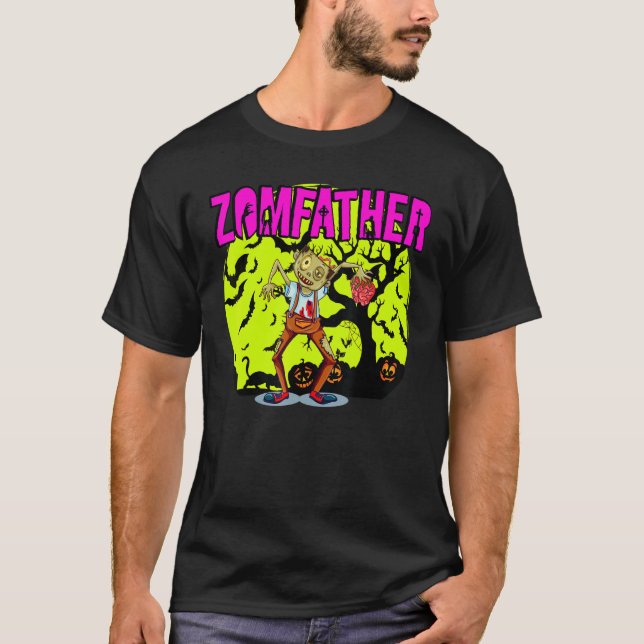 Zomfather Zombie T Shirt (Framsida)