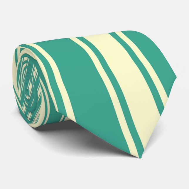 Zomp Färg Randig Funky Mönster Slips (Rullad)