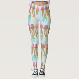 Zon för iskräm leggings