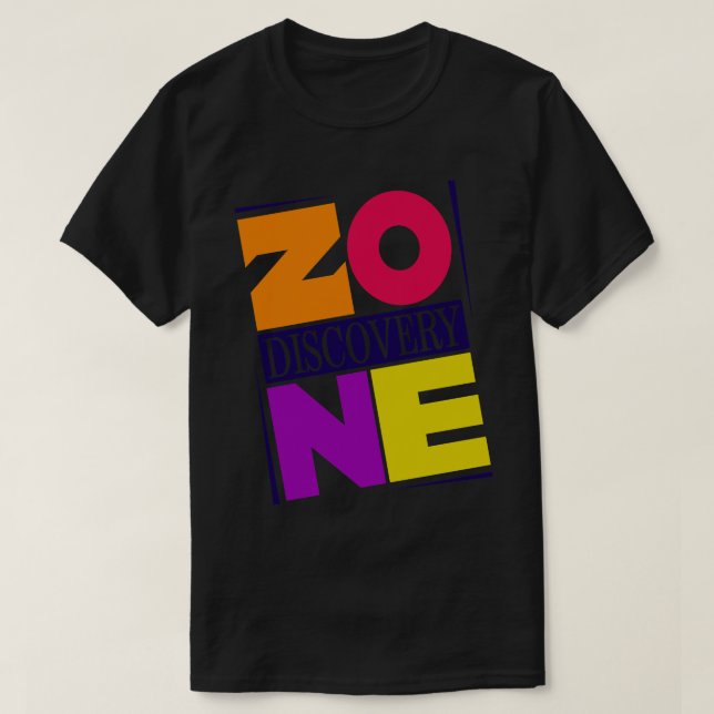 Zon identifiering t shirt (Design framsida)