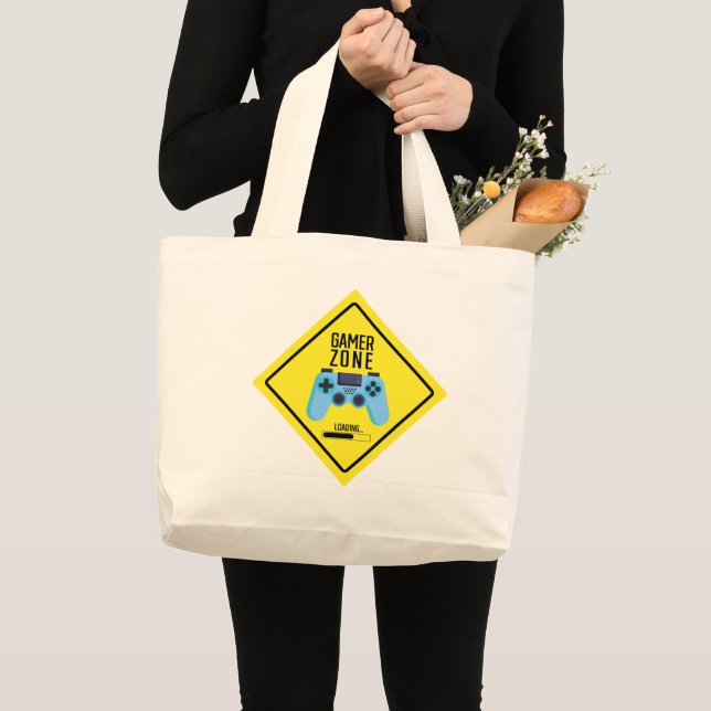 Zon jumbo Tote Bag för spelare Jumbo Tygkasse (Framsida (produkt))