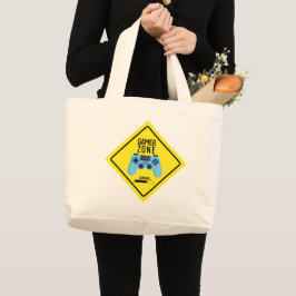 Zon jumbo Tote Bag för spelare Tygkasse